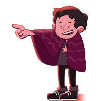 Cartoon Yo Sticker