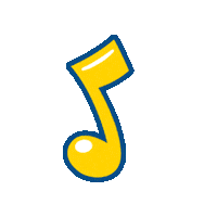 Nota Musical Corchea Sticker by TOY CANTANDO