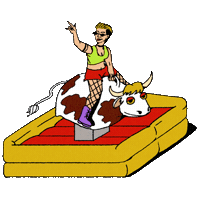 Mechanical Bull Sticker by SXSW