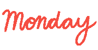 Days Of The Week Day Sticker by Haley Tippmann