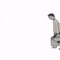 Flying Fly Away GIF by Barbara Pozzi