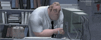 bored the incredibles GIF