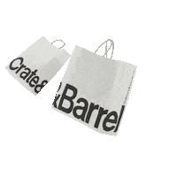 crateandbarrelofficial shop bag bags crate and barrel Sticker