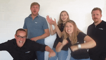 ZorgOber excited yay clapping cheer GIF