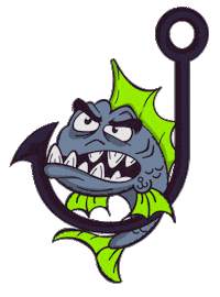 Fishing Caribbean Sticker