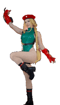 Street Fighter Cosplay Sticker