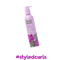 Afro Hair Curls Sticker by Flora & Curl