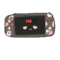 flo_ino cute sad cats tired Sticker