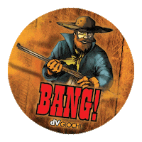 bang boardgames Sticker by dV Giochi