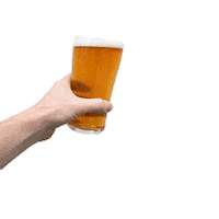 beer pint Sticker by sabaibeer