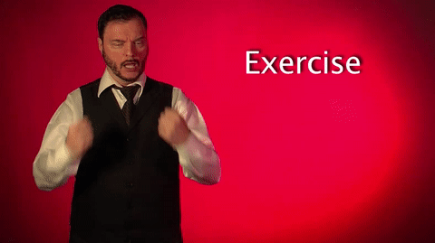 sign language exercise GIF by Sign with Robert