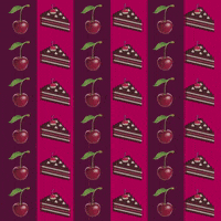 Cake Cherry GIF by McQueen Gin
