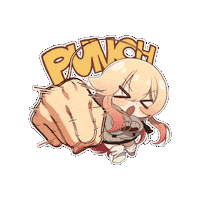 yuu_yuu910 punch パンチ オプナ opuna Sticker