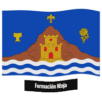 Comunidad Valenciana Bandera Sticker by Formación Ninja