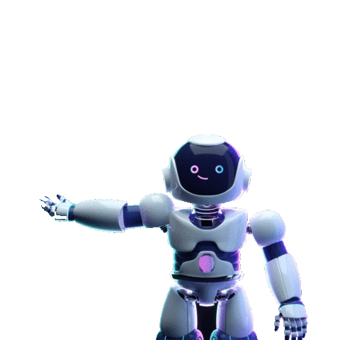 jasperai giphyupload marketing social media robot Sticker