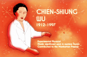 Chien Shiung Wu Womens History Month GIF