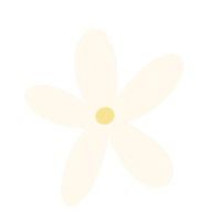 chieative flower simple floral daisy Sticker