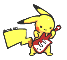 Pokemon Guitar Sticker