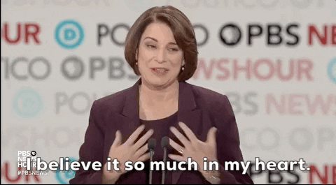 Democratic Debate GIF by GIPHY News