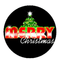 merry christmas Sticker by Omer