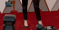 emma stone oscars red carpet GIF by E!