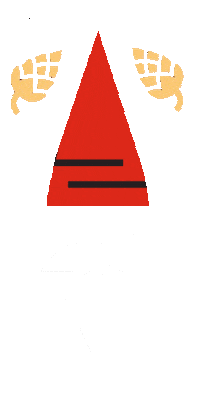 HoppingGnome gnome Gnomes gnomies hgb Sticker