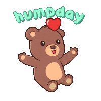 Teddy Bear Love Sticker by BEARISH