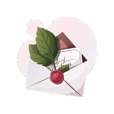 tanyaart giphygifmaker post mail invate Sticker