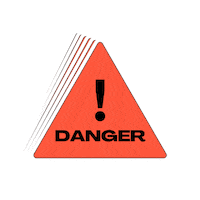 AngelaArt aa attention danger angelaalonsoart Sticker