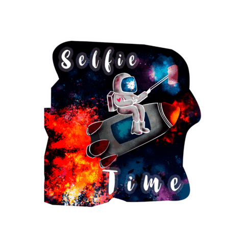 adrianailustra giphygifmaker art space picture Sticker