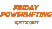 Friday Gym Sticker by igssport