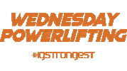 Gym Wednesday Sticker by igssport