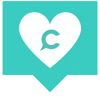 Yellow Heart Cinch Sticker by CinchShare