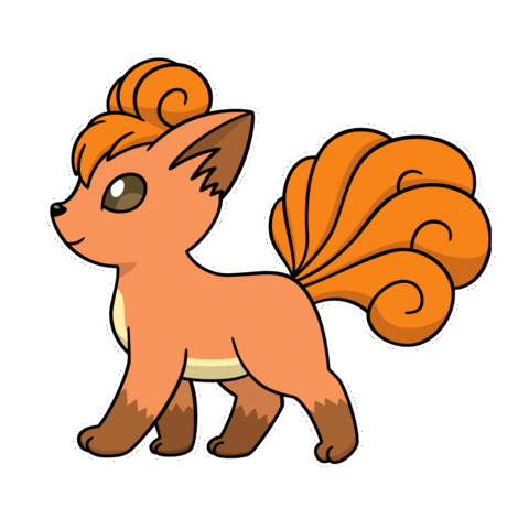Gen 1 Fire Sticker by Pokémon