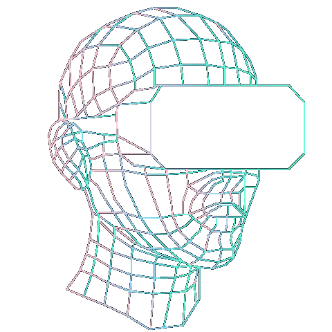 CreativeVR future head virtual vr Sticker