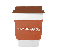 Coffee Lipstick Sticker by Maybelline