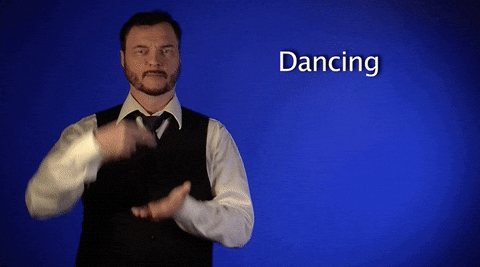 sign language dancing GIF by Sign with Robert