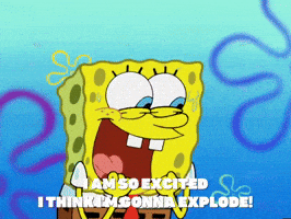 Im So Excited Season 4 GIF by SpongeBob SquarePants