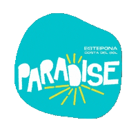 Costa Del Sol Paradise Sticker by Veranera Hostel Estepona