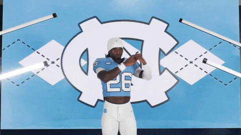 University Of North Carolina Football GIF by UNC Tar Heels
