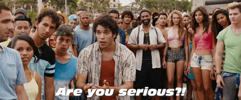 Shocked Fast And Furious GIF by The Fast Saga