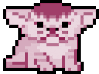 Cat Pixel Sticker