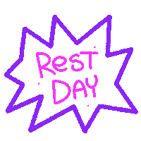 Day Rest Sticker