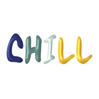 Chill Out Sticker