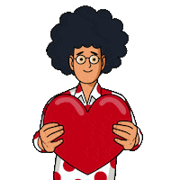 In Love Heart Sticker by Pepephone