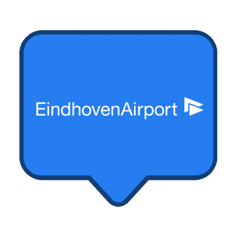 eindhovenairport giphyupload ea eindhoven airport Sticker