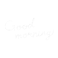 Good Morning 手書き Sticker