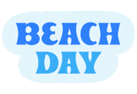 Beach Day Summer Sticker