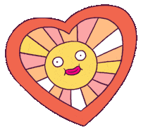 Heart Love Sticker by Sacha Beeley
