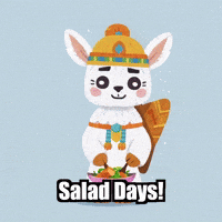 Salad Days Lunch GIF by Llamaozi
